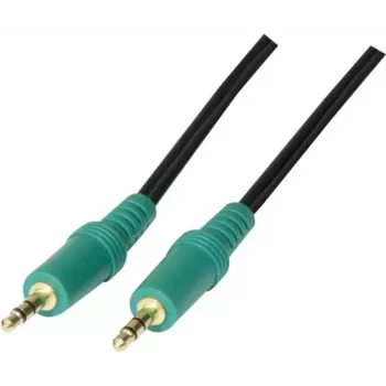 Câble audio stéréo 3,5 mm EXERTIS CONNECT, mâle vers mâle, 10 m, noir 108898
