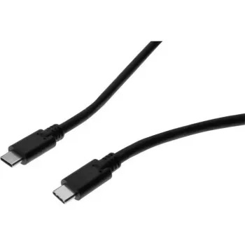Câble USB 3.2 Gen 2x2 EXERTIS CONNECT 20 Gbit/s / 240 W USB-C vers USB-C, noir, 1,5 m (532650)