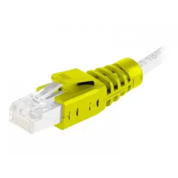 Manchon anti-pliure RJ45 EXERTIS CONNECT, jaune, lot de 10 (253016)