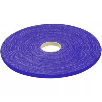 Bande velcro EXERTIS CONNECT, 16 mm x 20 m, bleue (629424)