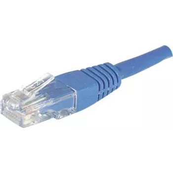 Câble de raccordement Cat6 U/UTP EXERTIS CONNECT, RJ45, bleu, 10 m 246760