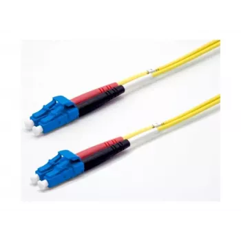 Câble de raccordement fibre optique duplex OS2 Ekivalan LC/LC 5 m jaune COZ008LCLC2SJ0050A