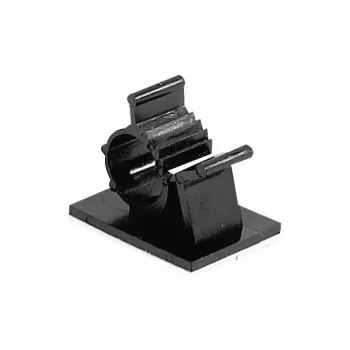 EXERTIS CONNECT serre-câbles, clip de fixation de câble, autocollant, lot de 100 14,7 mm à 19,1 mm (629031)