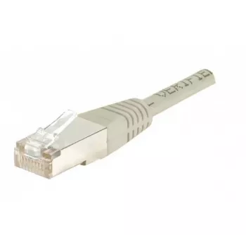 Câble de raccordement EXERTIS CONNECT CAT.5e F/UTP, gris, 0,5 m, slim anti-accroche 847050