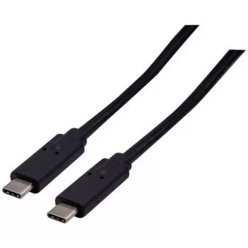 Câble EXERTIS CONNECT USB 3.2 Gen 2x2 20 Gbit/s / 240 W USB-C vers USB-C, noir, 1,0 m (532649)