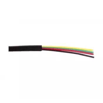Câble téléphonique en vrac exertis Connect 100 m noir 610401