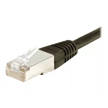 Câble de raccordement Cat5e F/UTP EXERTIS CONNECT, RJ45, 1,5 m, noir 847016