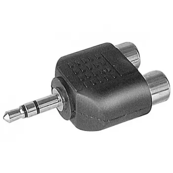 Adaptateur jack stéréo 3,5 mm vers 2x RCA Phono EXERTIS CONNECT (720140)
