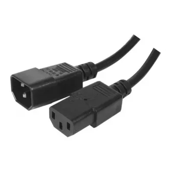 Câble d'alimentation IEC Exertis Connect C14 vers C13, sans halogène, noir, 3,0 m 807953