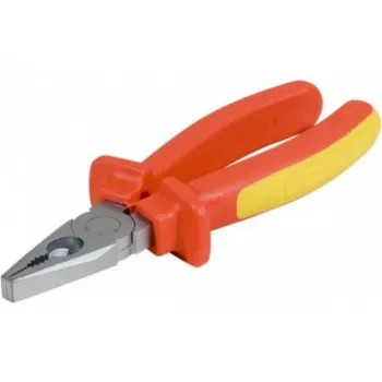 Pince plate pour électriciens EXERTIS CONNECT pour tous les travaux électriques courants (815615)