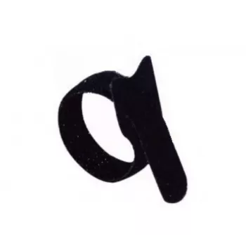Colliers de câble velcro Exertis Connect, 21 cm, 50 pièces, noir 629165