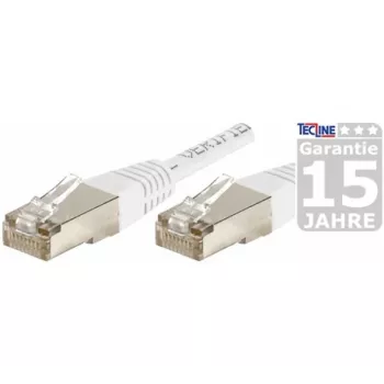 Câble de raccordement EXERTIS CONNECT Cat.6 F/UTP, blanc, 25 m 853819