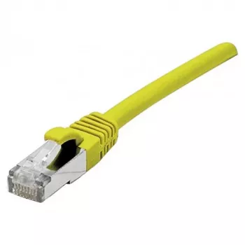 Câble de raccordement EXERTIS CONNECT Cat. 6 F/UTP, 25 m, jaune, sans halogène, PoE 854397