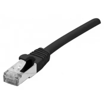 Câble de raccordement RJ45 Exertis Connect 10 m CAT6 F/UTP anti-accroche, sans halogène, noir 850878