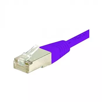 Exertis Connect 854461 câble patch Cat.6 S/FTP PiMF, 20 m, violet, protection de courbure slim