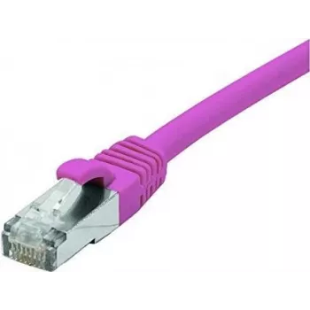 EXERTIS CONNECT câble patch Cat 6 F/UTP, PoE, sans halogène, rose, 0,3 m 854431
