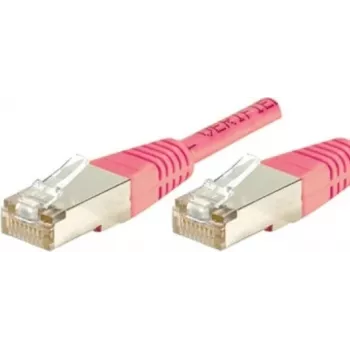 Exertis Connect 854476 câble patch réseau Cat6 S/FTP, 0,15 m, rose