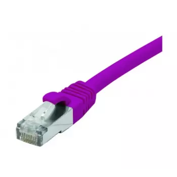 Câble patch EXERTIS CONNECT Cat 6 F/UTP, PoE, sans halogène, violet, 25 m 854418