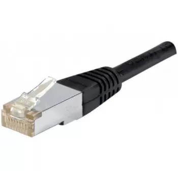 Câble patch EXERTIS CONNECT Cat.6a F/UTP, 2 m, noir, 10 Gbps, Slim Snagless 850016