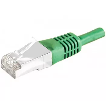 Câble patch EXERTIS CONNECT CAT.6 S/FTP PiMF, 1 m, vert 856848