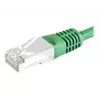 Câble patch EXERTIS CONNECT Cat.6A S/FTP, 15 m, vert 858353