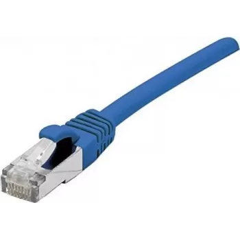 Câble patch EXERTIS CONNECT Cat6 F/UTP PoE sans halogène bleu, 25 m 854401