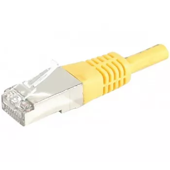 Câble patch EXERTIS CONNECT Cat6 S/FTP PiMF, jaune, 2,0 m 856867
