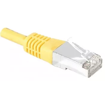Câble patch Exertis Connect Cat6 S/FTP, 1 m, jaune 856849
