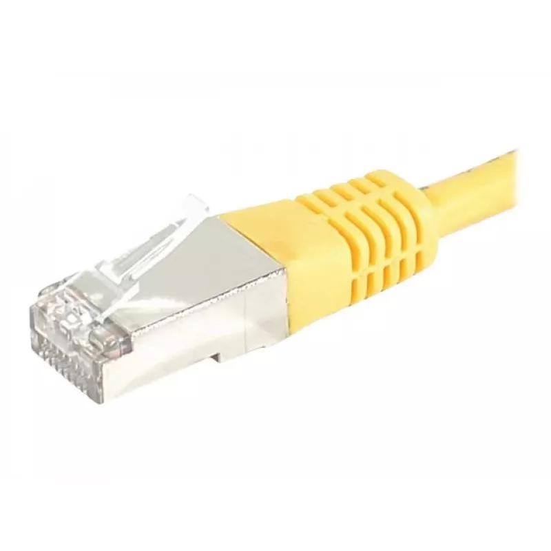 Câble patch Exertis Connect Cat6 S/FTP, 1 m, jaune 856849