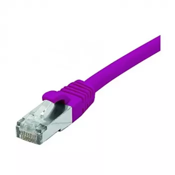 Câble patch EXERTIS CONNECT Cat 6 F/UTP PoE sans halogène, violet, 10 m 854415