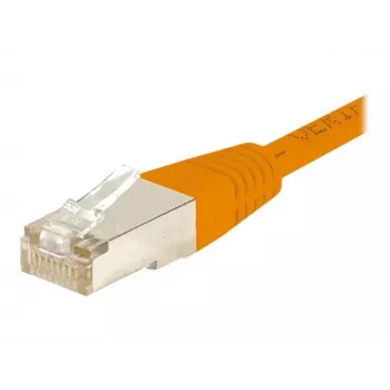 Câble patch CAT.6 S/FTP EXERTIS CONNECT, PiMF, orange, 5,0 m 854471