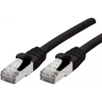 Câble réseau Cat6a S/FTP Exertis Connect 858484, 1 m, noir