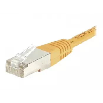 Câble patch CAT.6 F/UTP EXERTIS CONNECT, orange, 7,0 m, gaine slim anti-accroche 857950