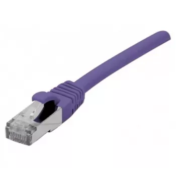 Câble patch Cat 6A S/FTP EXERTIS CONNECT, violet, 3,0 m, gaine slim anti-accroche 858519