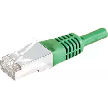 Câble patch réseau Cat6a S/FTP Exertis Connect 858354, 20 m, vert
