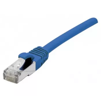 Câble patch EXERTIS CONNECT Cat 6A S/FTP, 0,3 m, bleu 858450