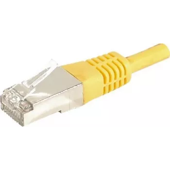 Câble de raccordement EXERTIS CONNECT Cat.6a F/UTP, jaune, 5 m, 10 Gbps 859567