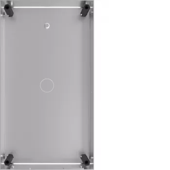 Boîtier encastré pour interphone Hager REW306X, mono 1 bouton