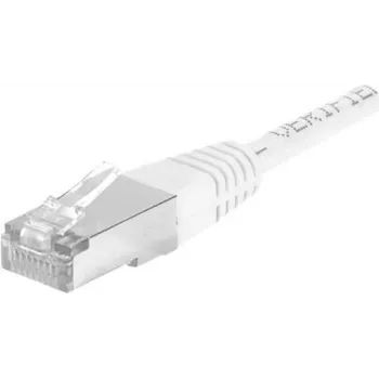 Câble patch Cat.6a F/UTP EXERTIS CONNECT 859579 1,5 m blanc 10 Gbit/s embout slim