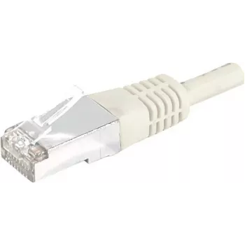 Câble de raccordement réseau EXERTIS CONNECT 856873 Cat6 F/FTP, 3 m, blanc