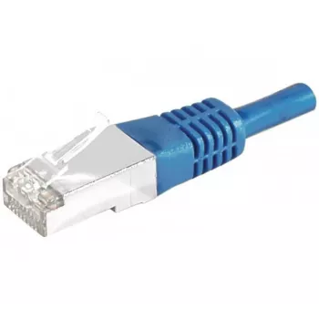 Câble de raccordement EXERTIS CONNECT Cat6 S/FTP PiMF, RJ45, bleu, 20 m 856928