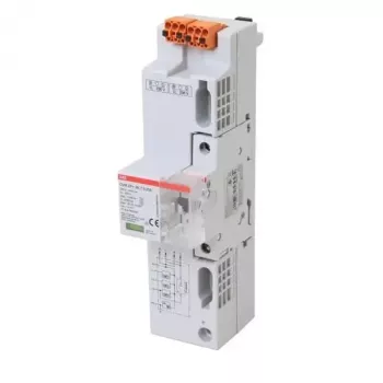 ABB OVRZP+3N12.5-255MCB6 Combined Surge Protective Device Type 1+2, 3P+N, 255 V, 12.5 kA, with Integrated MCB 2CTB815799R3100