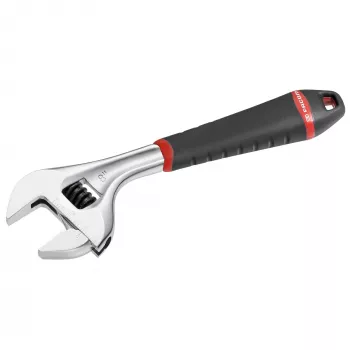 Clé à molette Facom 101.8G 33 mm chrome poli avec manche bi-matière 201 mm
