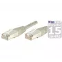 Câble patch Cat.6A S/FTP EXERTIS CONNECT 10 m gris 857760
