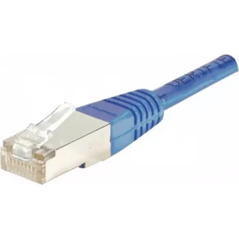 Câble de raccordement réseau Exertis Connect 857940 Cat6 F/UTP, 1,5 m, bleu