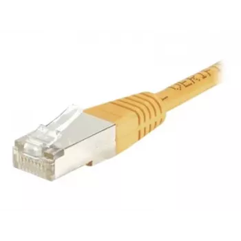 Câble de raccordement EXERTIS CONNECT Cat.6 F/UTP, RJ45, orange, 1,5 m 857941