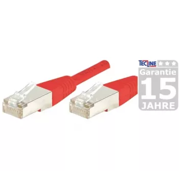 Câble patch S/FTP CAT.6A EXERTIS CONNECT, 25 m, rouge 858311
