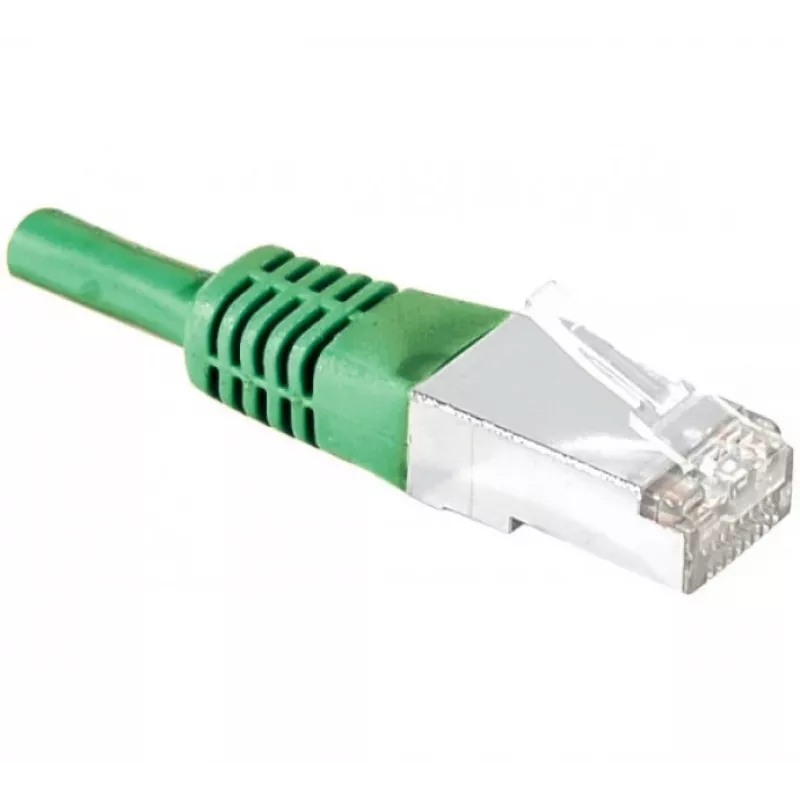 Câble patch Cat.6A S/FTP EXERTIS CONNECT, 2 m, vert 858348