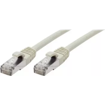 Câble patch CAT 6a S/FTP Exertis Connect, RJ45 vers RJ45, 10 m, gris 858410