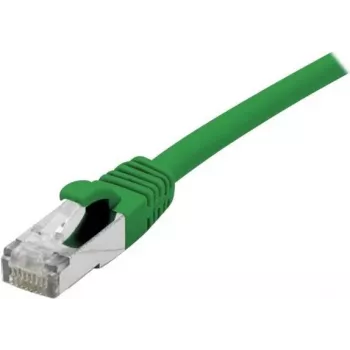 Câble patch Cat 6A S/FTP EXERTIS CONNECT, 0,5 m, vert, slim snagless 858435